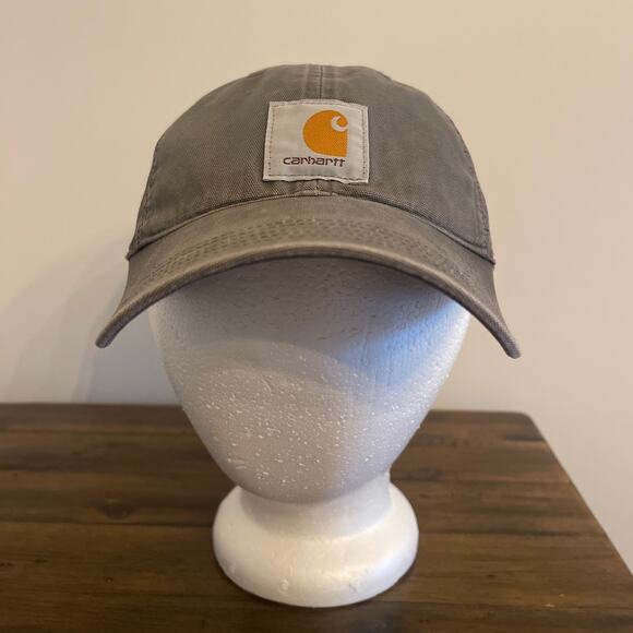 Carhartt Gray Adjustable Trucker Hat - Picture 1 of 5